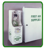 Life Emergency Oxygen Kept Near First Aid Kit